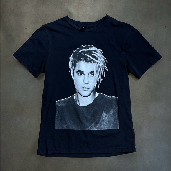 Justin Bieber Concert Tee Black 2017 World Tour T-Shirt Size S - Picture 1 of 7